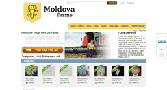 Desktop Screenshot of moldovafarm.com